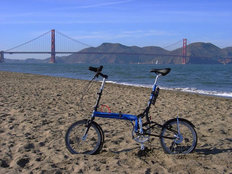 vor der Golden Gate Bridge