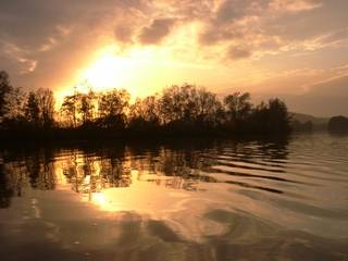 Sonnenuntergang Bad Abbach