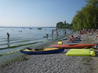 Strand beim Biergarten