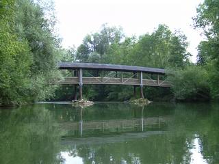 Holzbrücke Grafrath